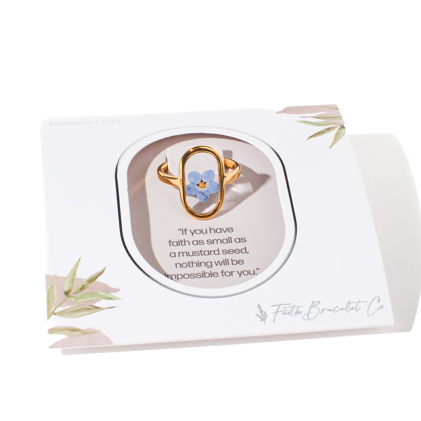 Your Season is Here! - Oval Steel Ring