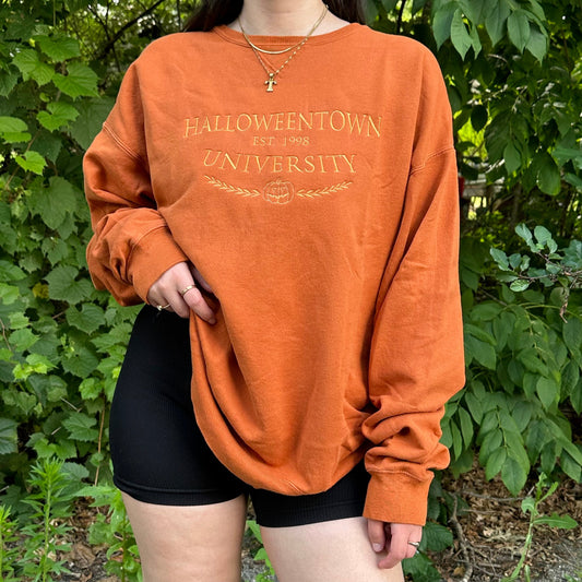 Halloweentown University Orange Sweatshirt