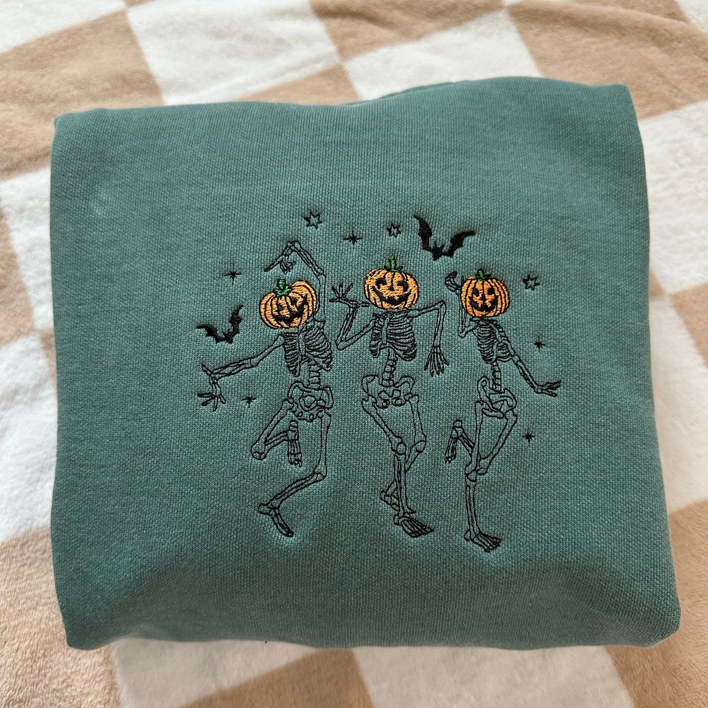 Pumpkin Skeletons Crewneck