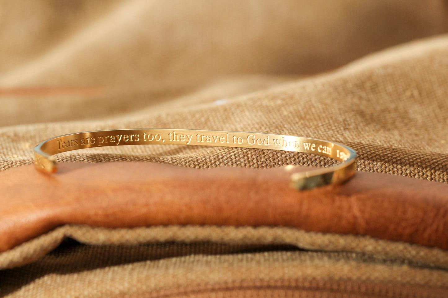 Holiday - Hidden Message Bangle