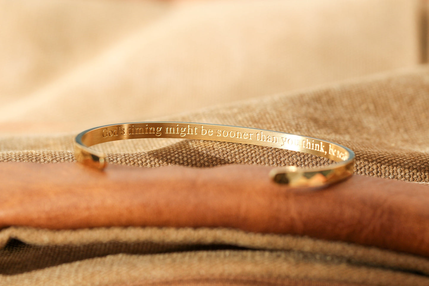 Holiday - Hidden Message Bangle