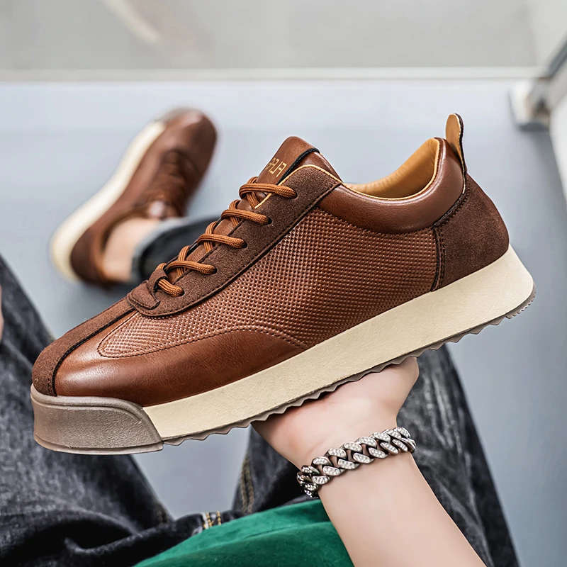 Novara Italian Leather Sneakers