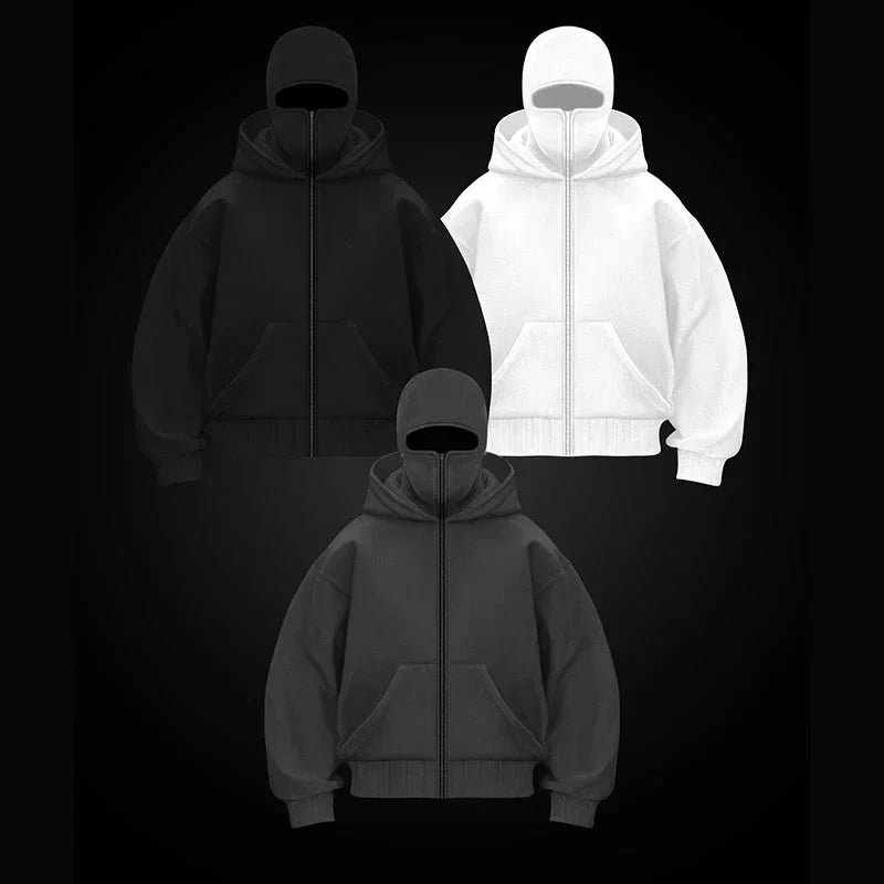 Ninja Zipped Hoodie