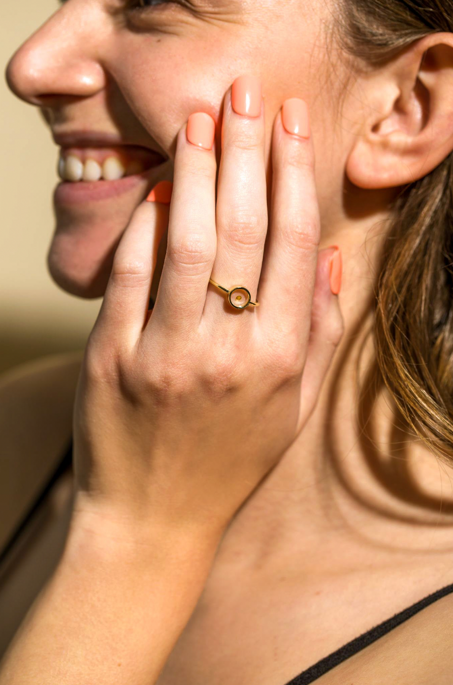 Mustard Seed of Faith Ring - Sterling Silver Ring