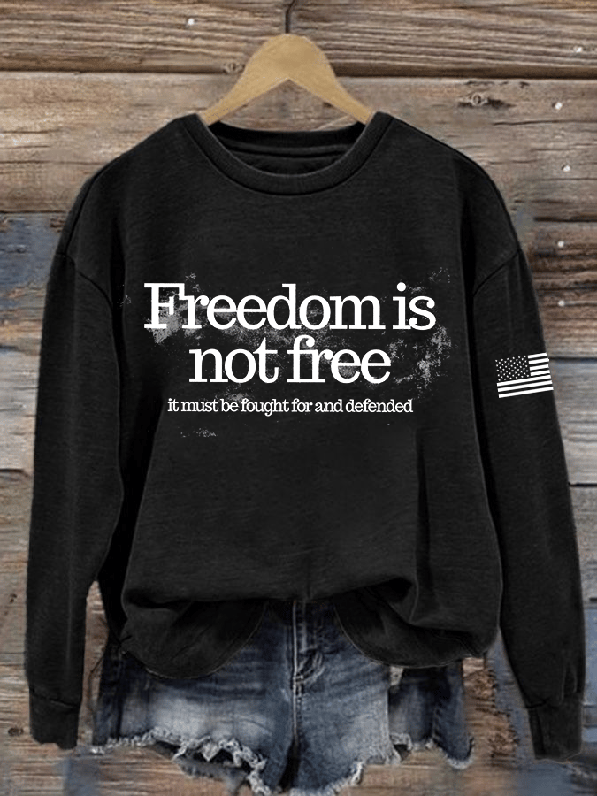 Women's Hot Events Printed Crew Neck Sweatshirt