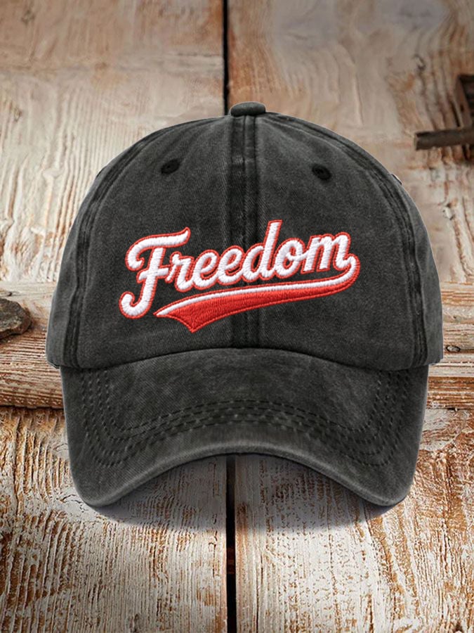 Unisex freedom Print Hat