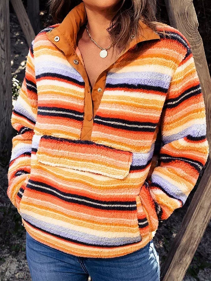 Fashionable French Cashmere Long Sleeve Top