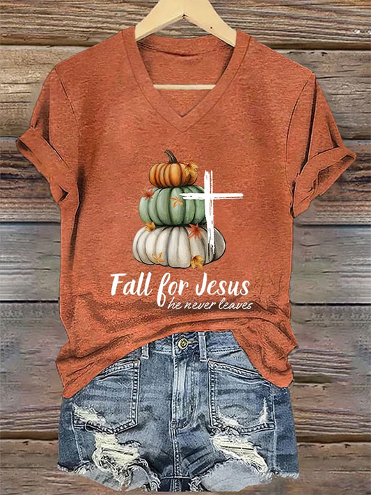 Women'S Casual Faith Short Sleeve T-Shirt