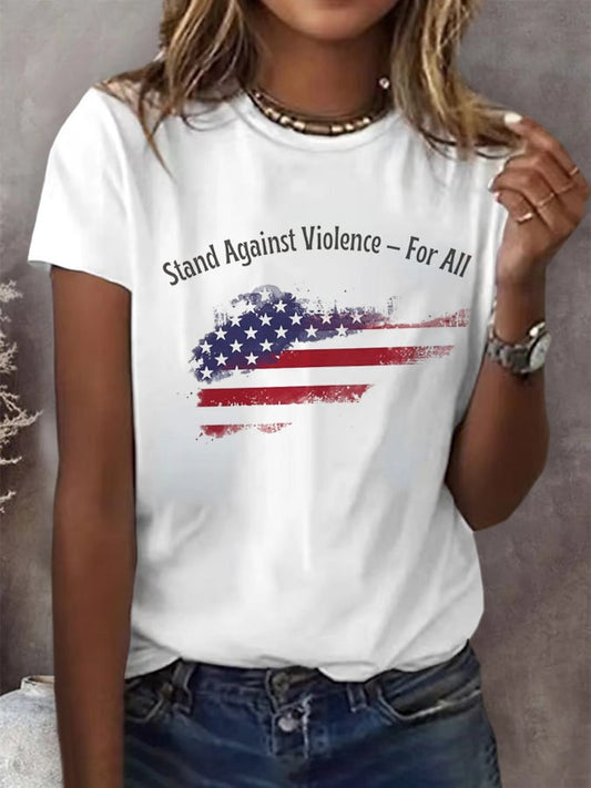 Women's  Print Casual T-shirt