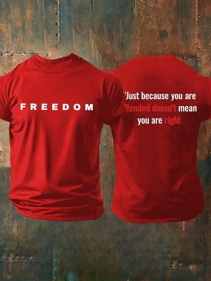 Men's Hot Print T-shirt