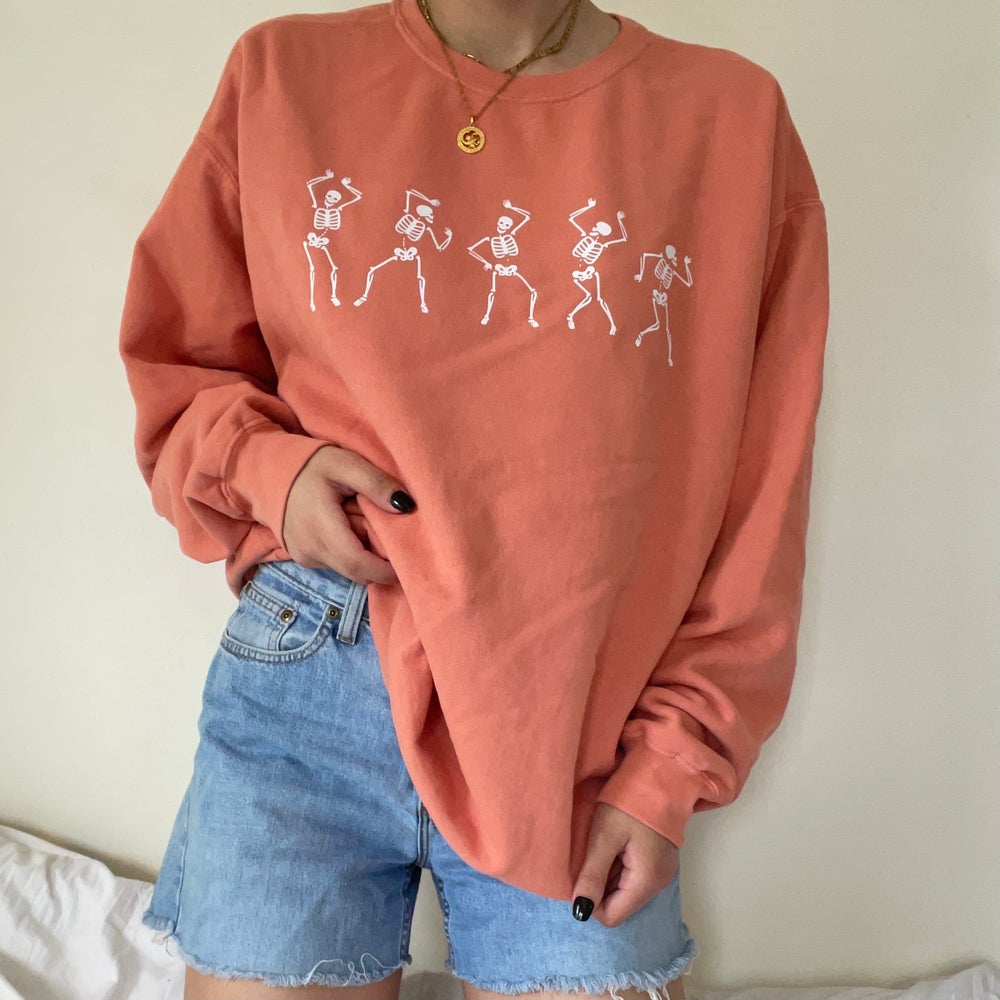 Dancing Skeletons Crewneck