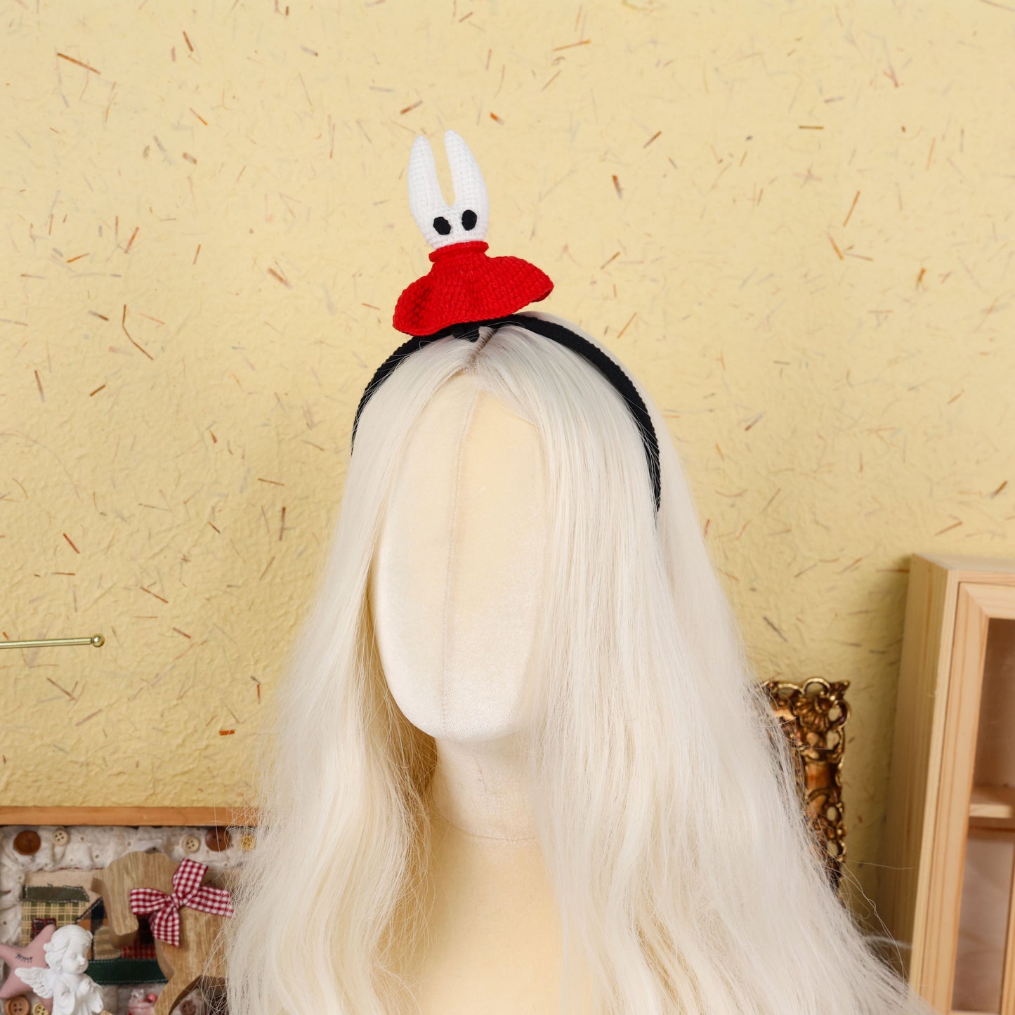 Hollow Knight Crochet Headband