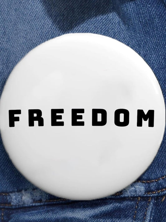 Unisex Freedom American Flag Brooch