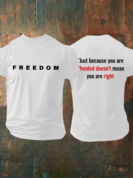 Men's Hot Print T-shirt