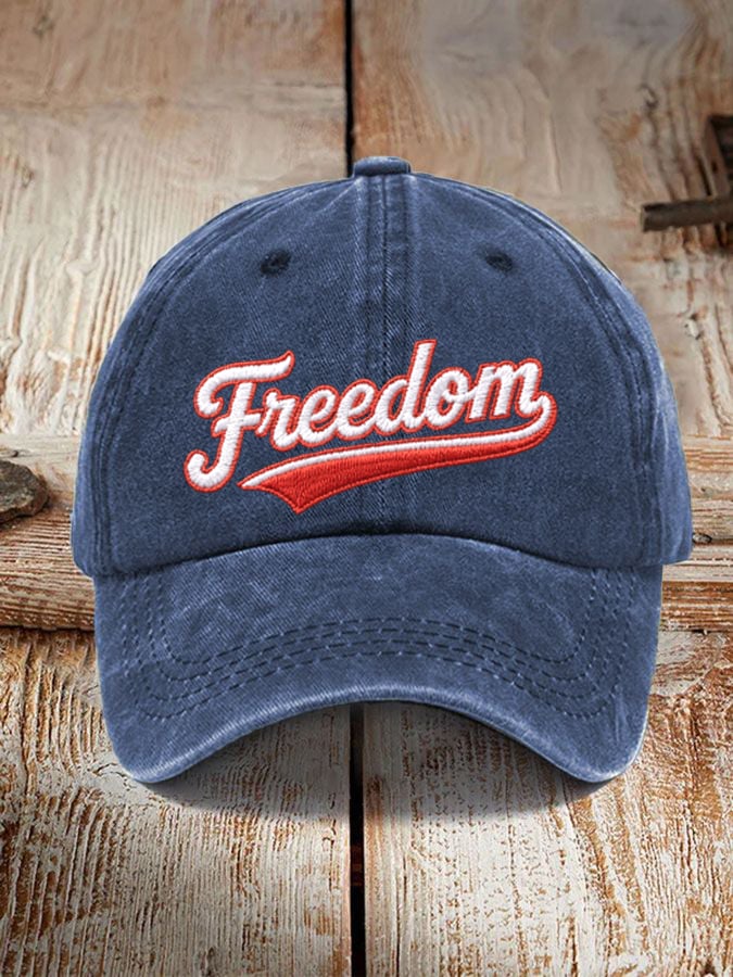 Unisex freedom Print Hat