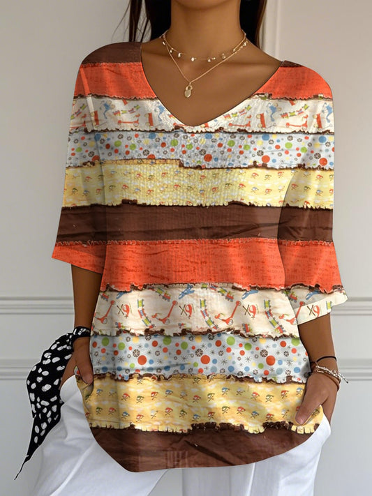 Women's Halloween Print T-Shirt