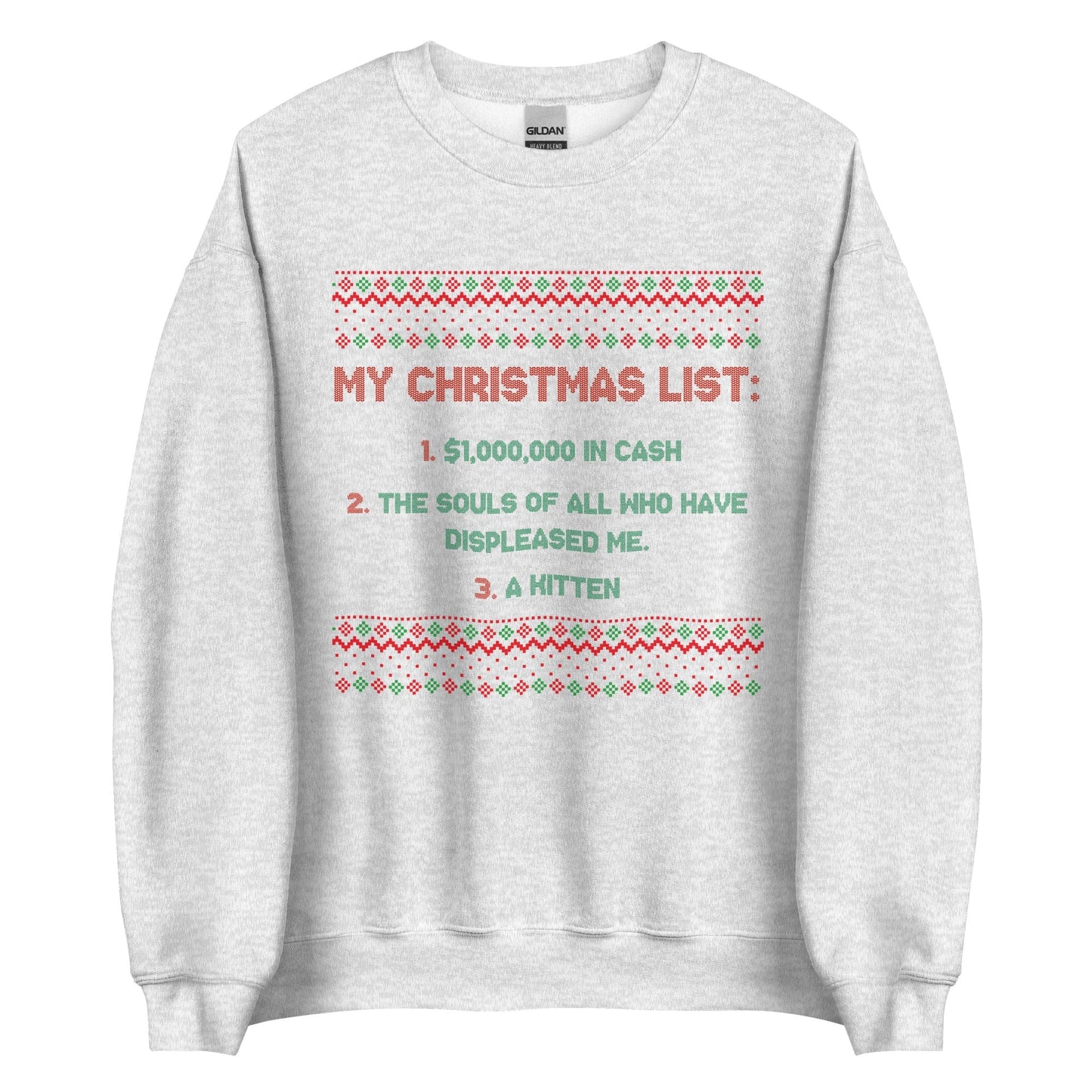 My Christmas List Crewneck