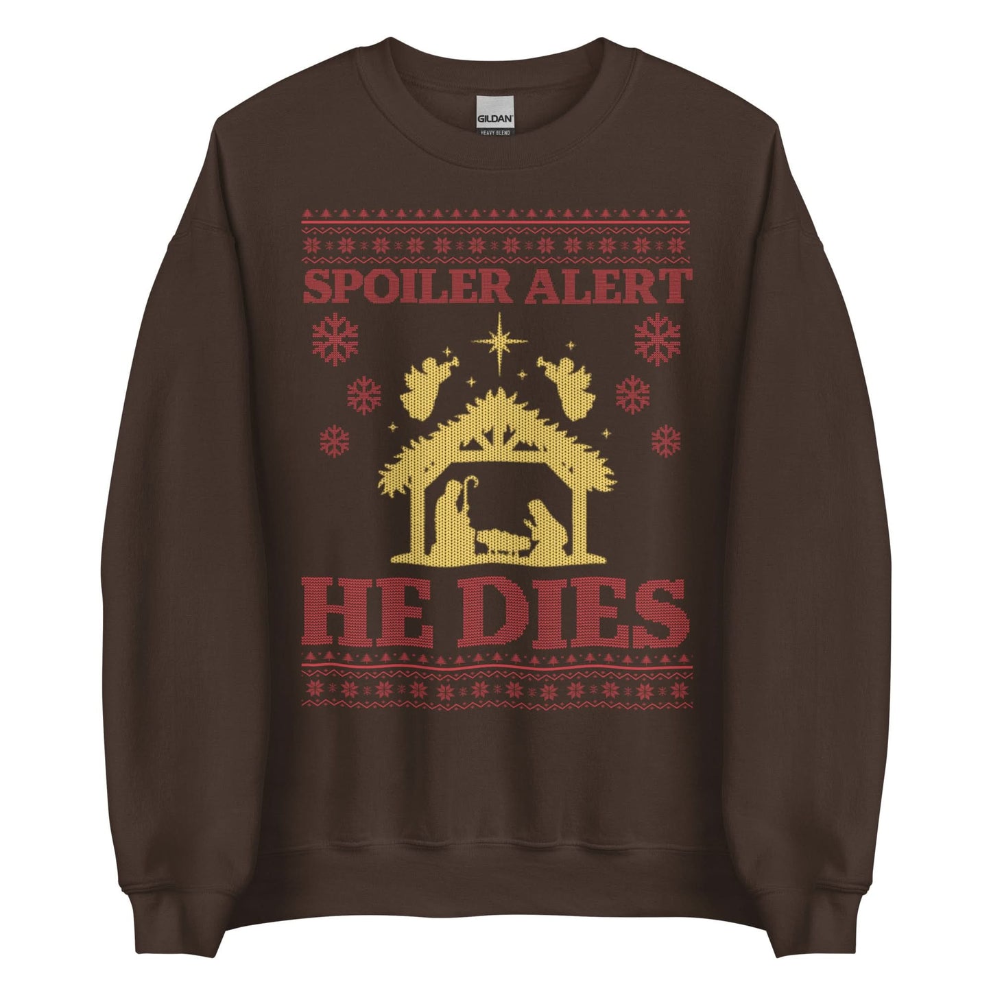 Spoiler Alert He Dies Crewneck