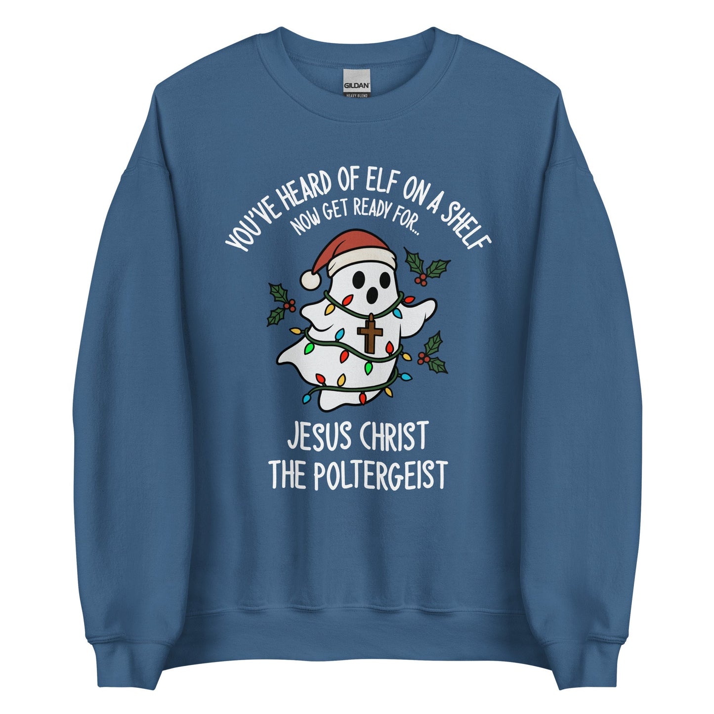 Jesus Christ The Poltergeist Crewneck