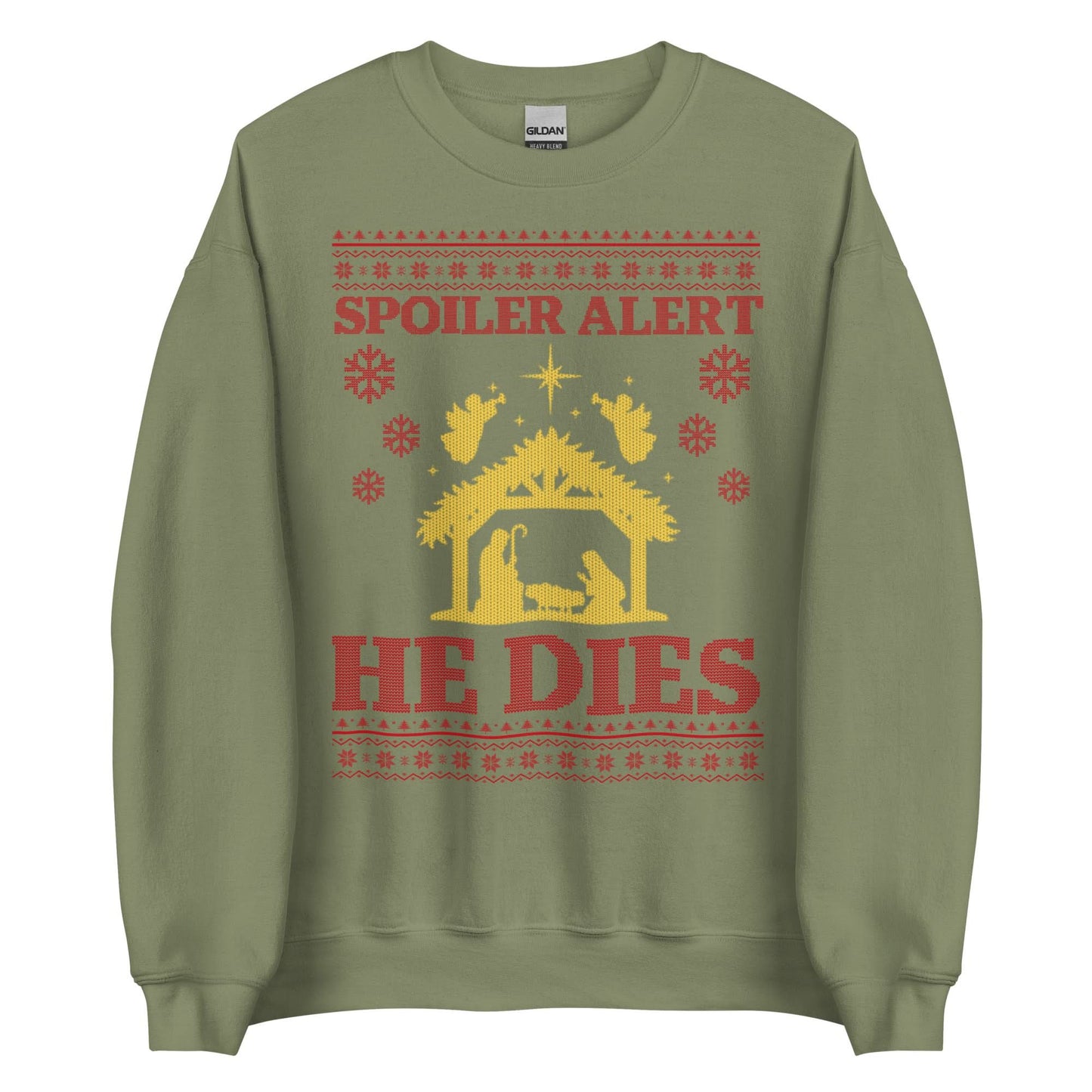 Spoiler Alert He Dies Crewneck