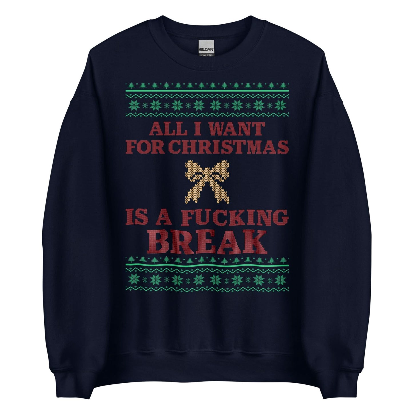 Give Me A Break For Christmas Crewneck