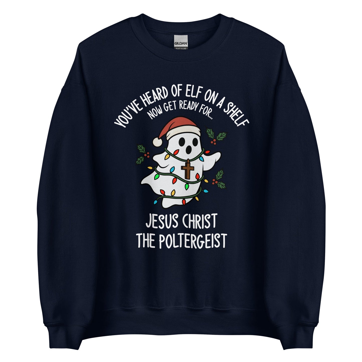 Jesus Christ The Poltergeist Crewneck