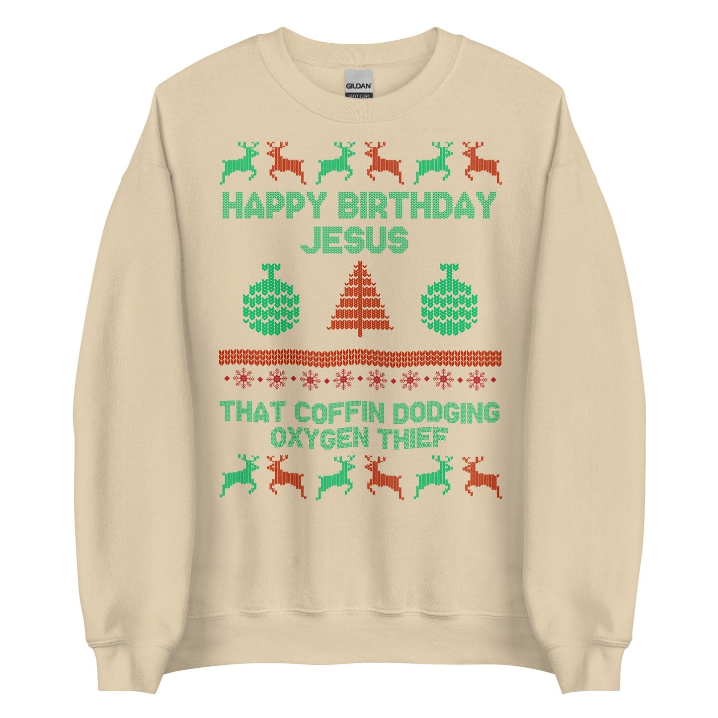 Happy Birthday Jesus Crewneck