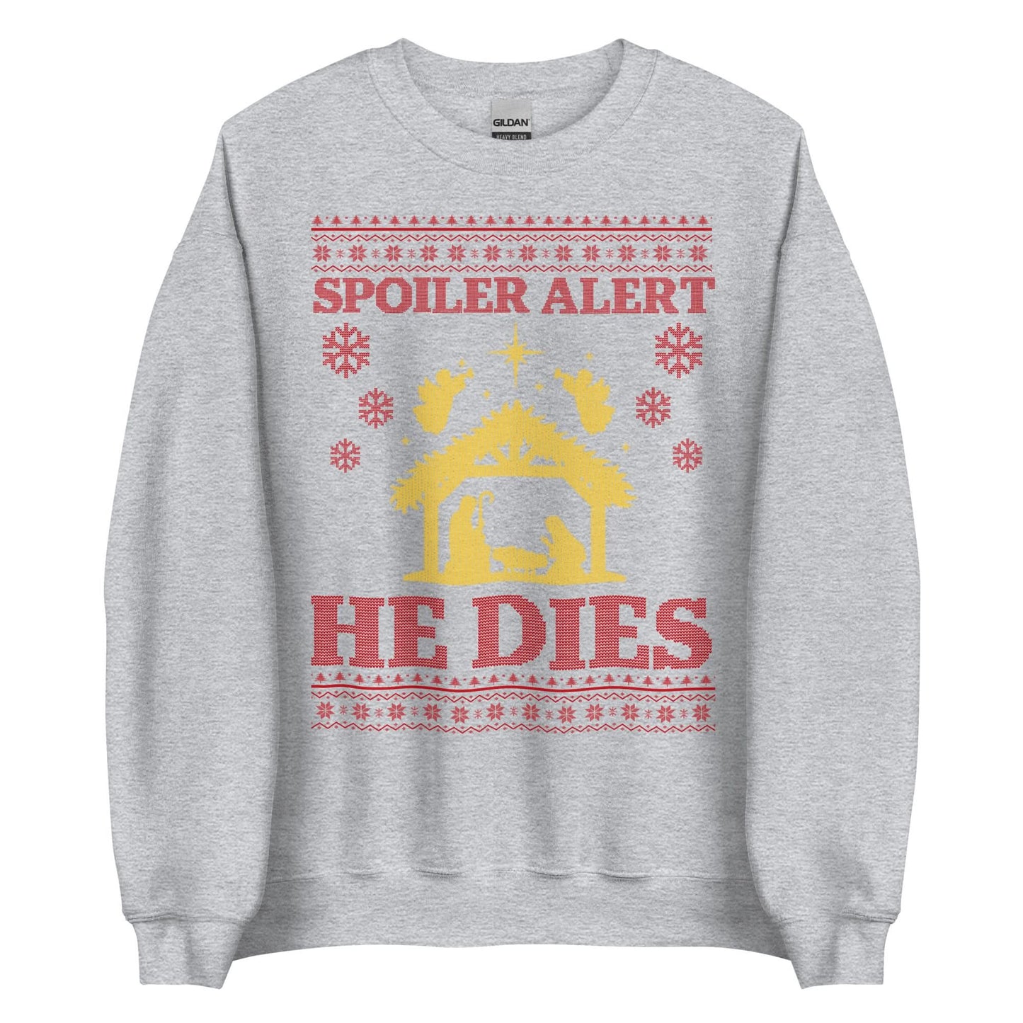 Spoiler Alert He Dies Crewneck