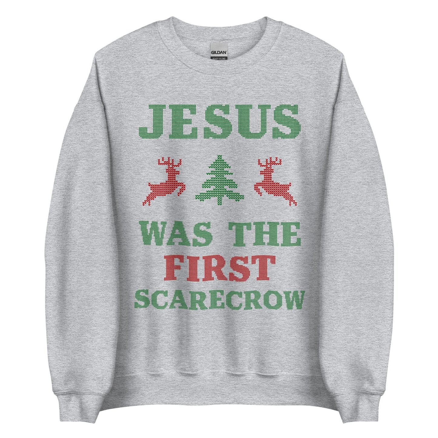 Jesus Was The First Scarecrow Crewneck