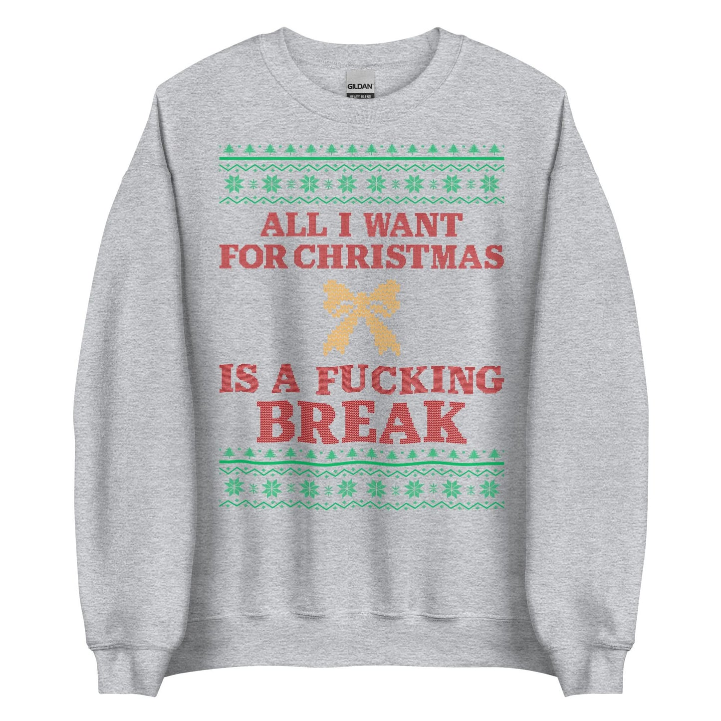 Give Me A Break For Christmas Crewneck