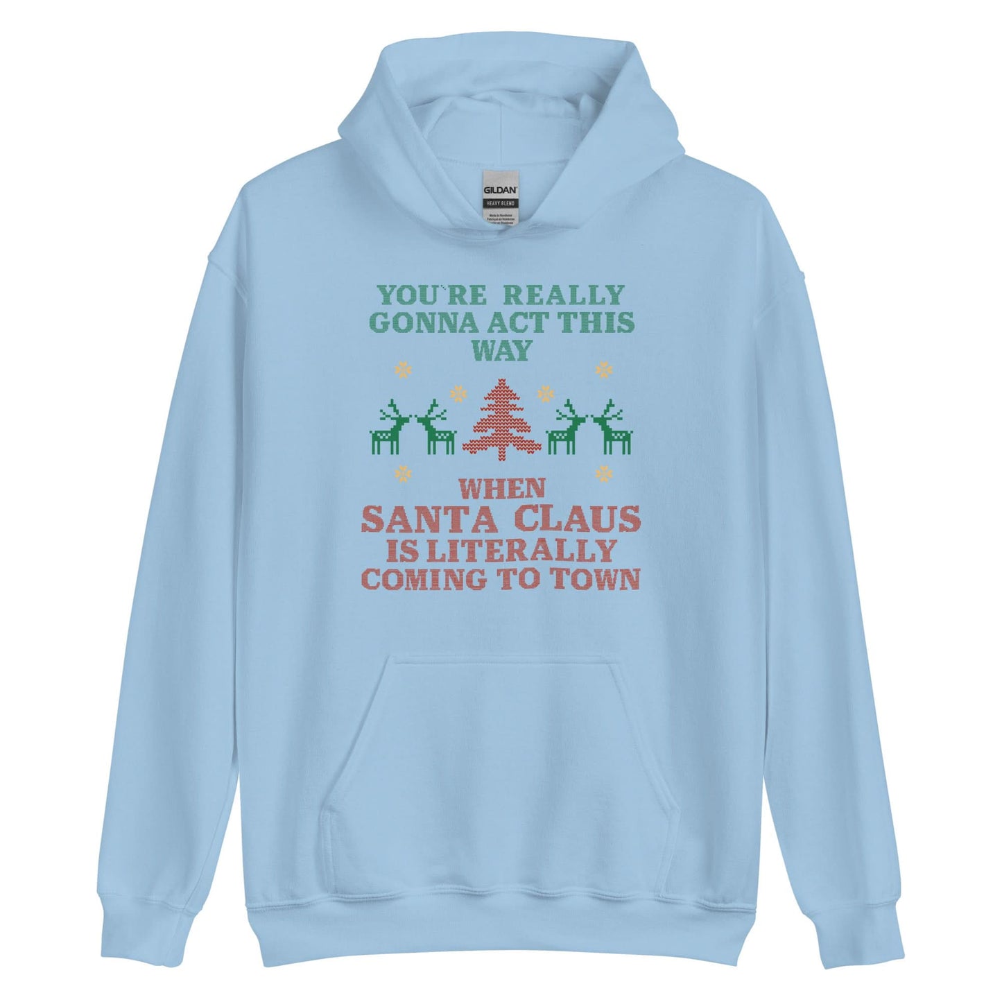 Santa Claus Is Coming To Town Hoodie