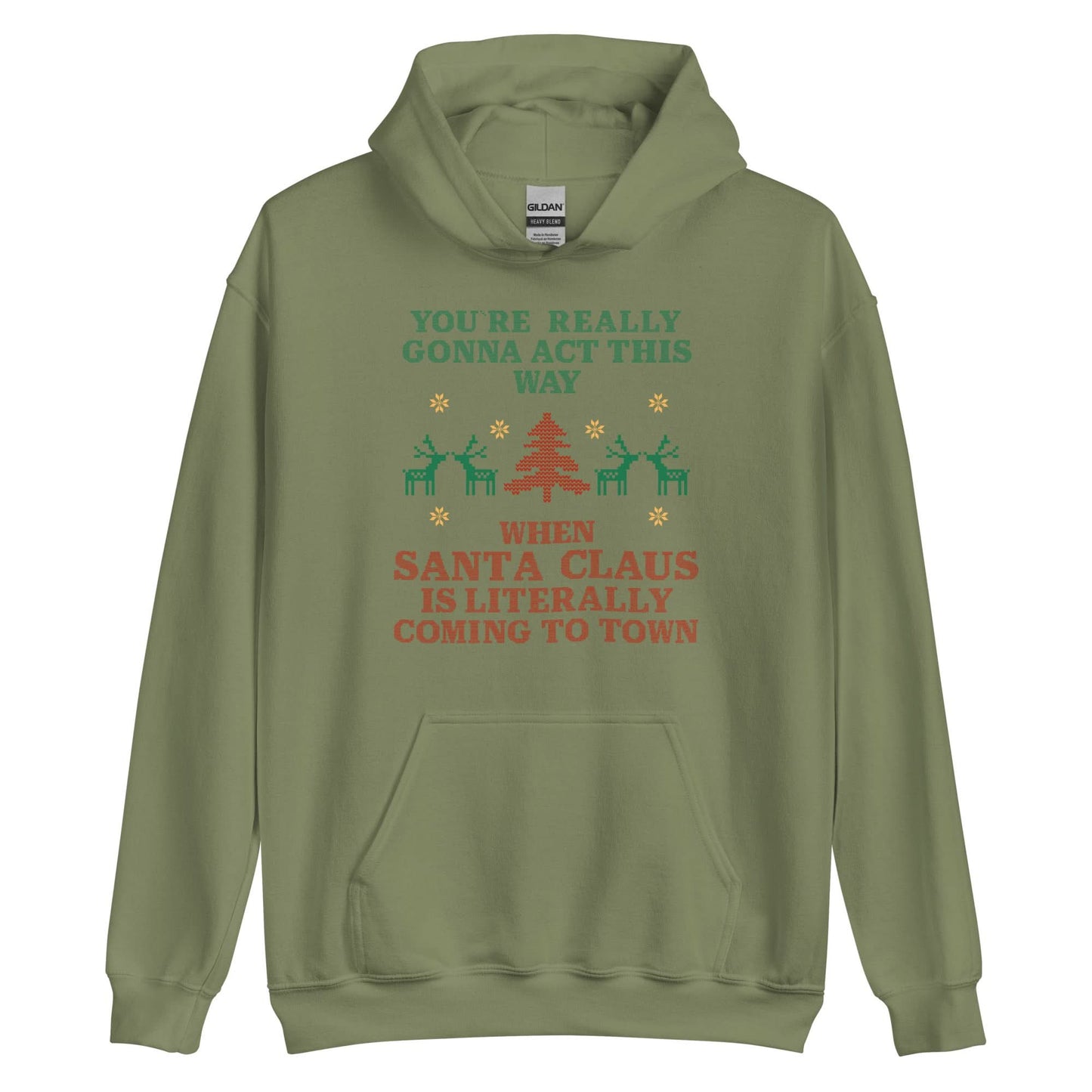 Santa Claus Is Coming To Town Hoodie