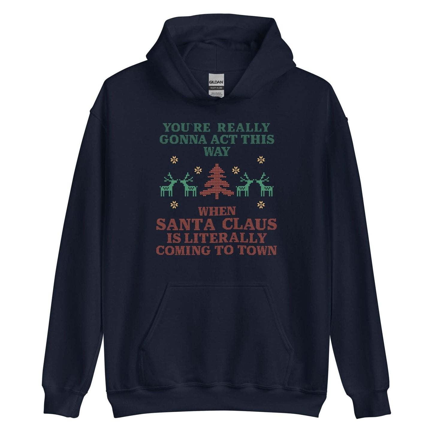 Santa Claus Is Coming To Town Hoodie