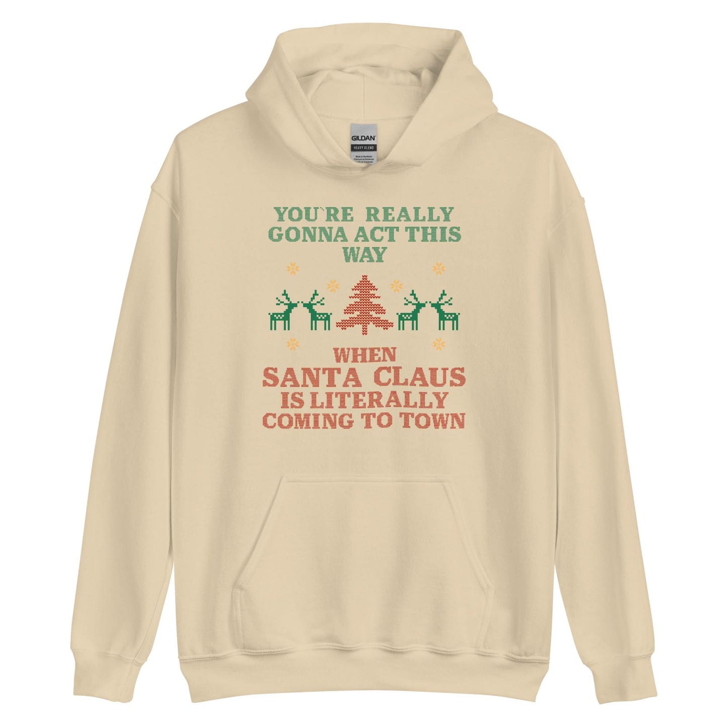 Santa Claus Is Coming To Town Hoodie