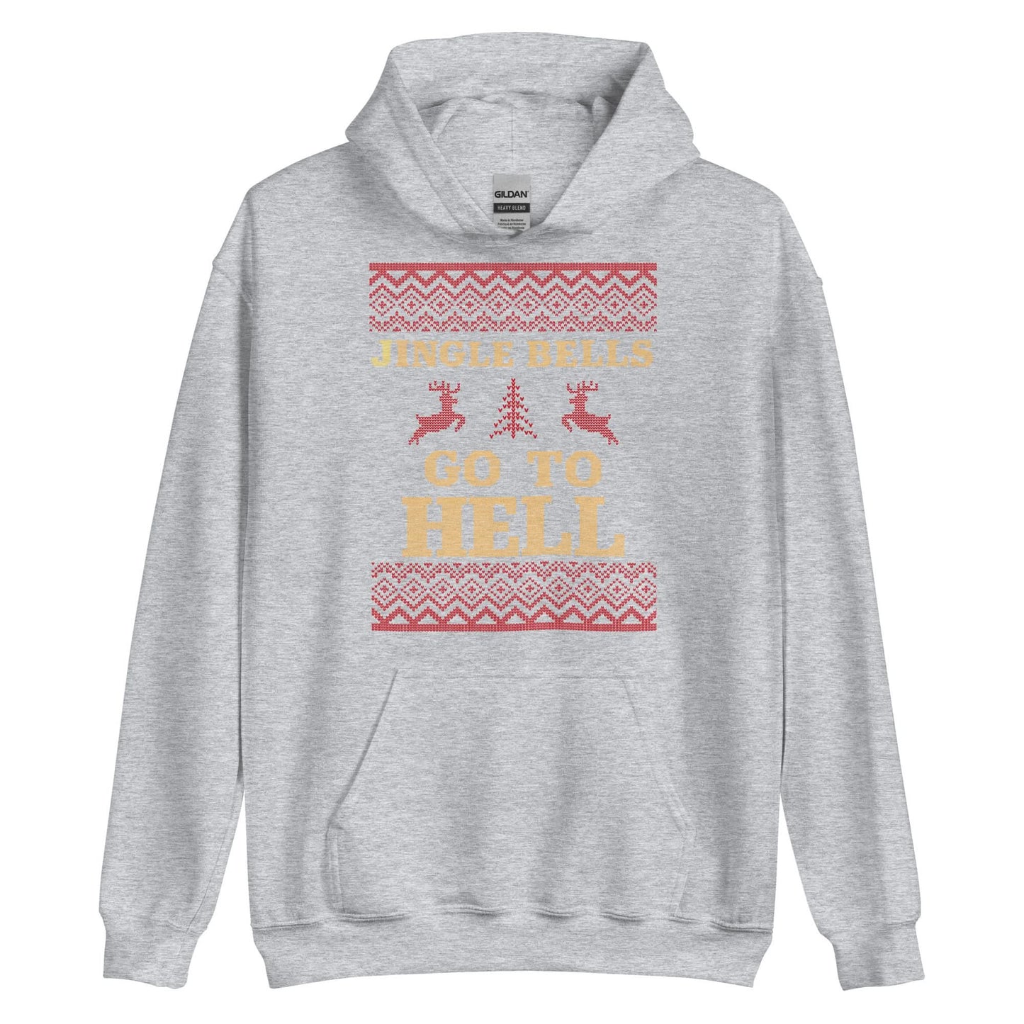 Jingle Bells Go To Hell Hoodie