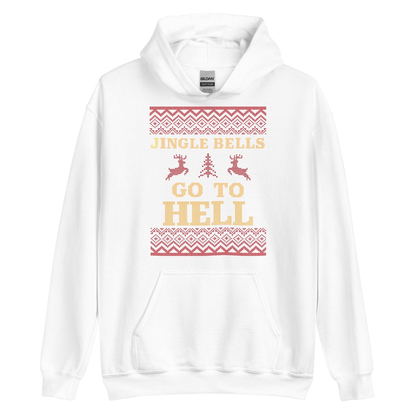 Jingle Bells Go To Hell Hoodie
