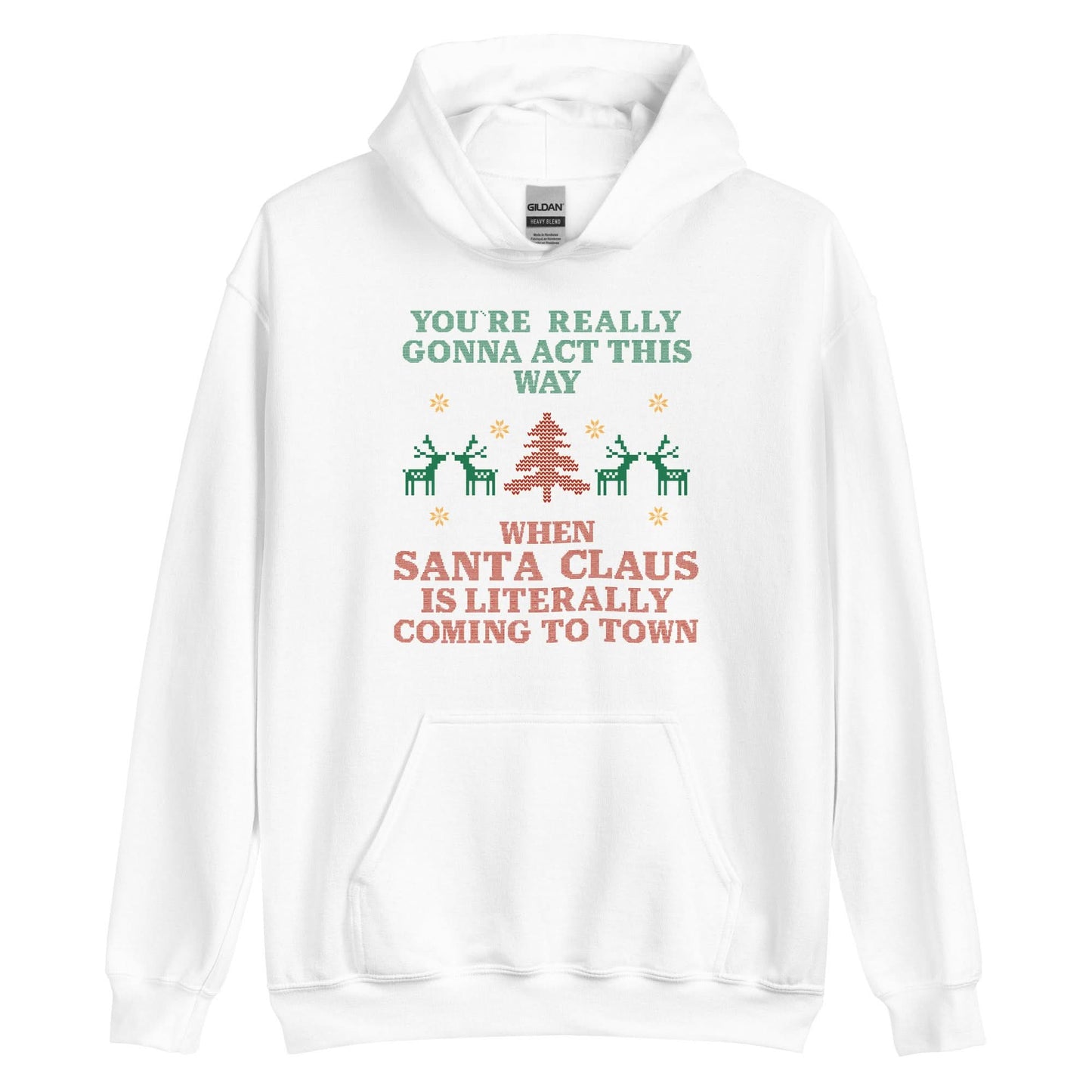 Santa Claus Is Coming To Town Hoodie